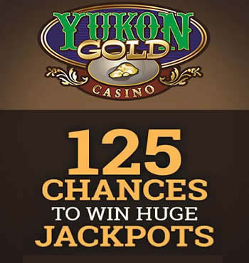 This casino website offers you 125 spins for only C$10