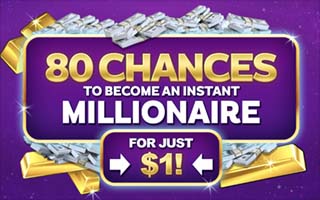 A welcome bonus equivalent to a 2000% bonus match