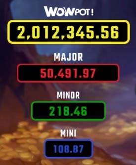A pot of over $2 million can be won