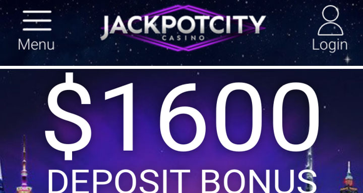 Jackpot City site and welcome bonus