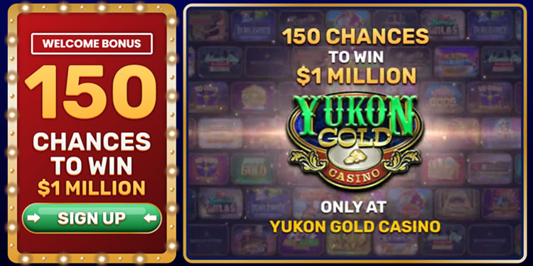 Yukon Gold Casino and Mega Money Wheel spins