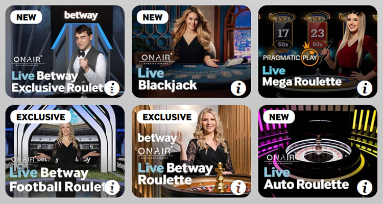 Mobile casino games live on smartphones